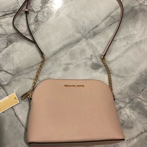 Michael Kors Cindy lg dome crossbody bag ballet